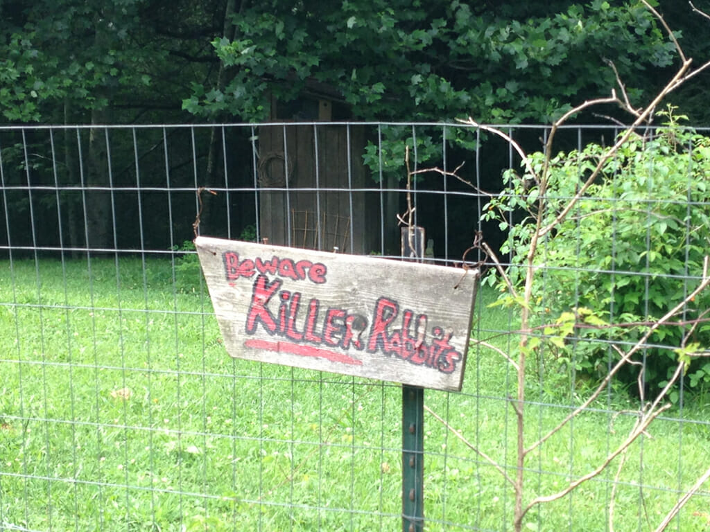 Beware of Killer Rabbits