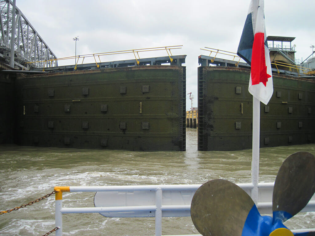 Panama Canal locks