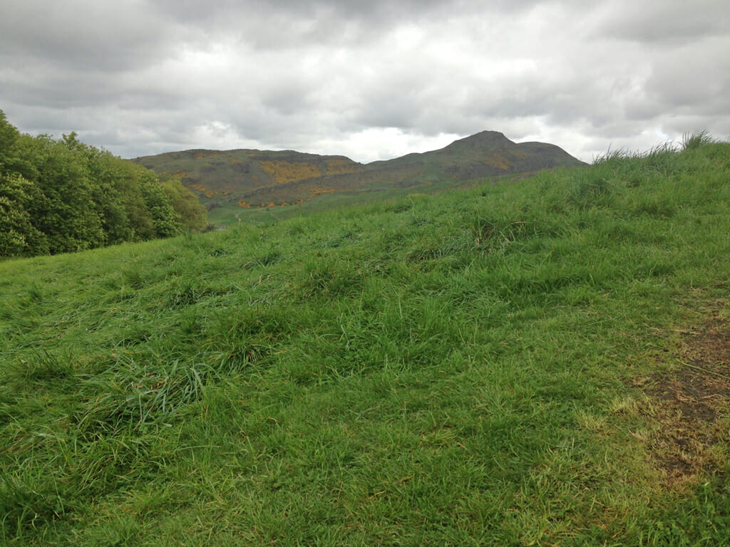 Volcano in Edinburgh