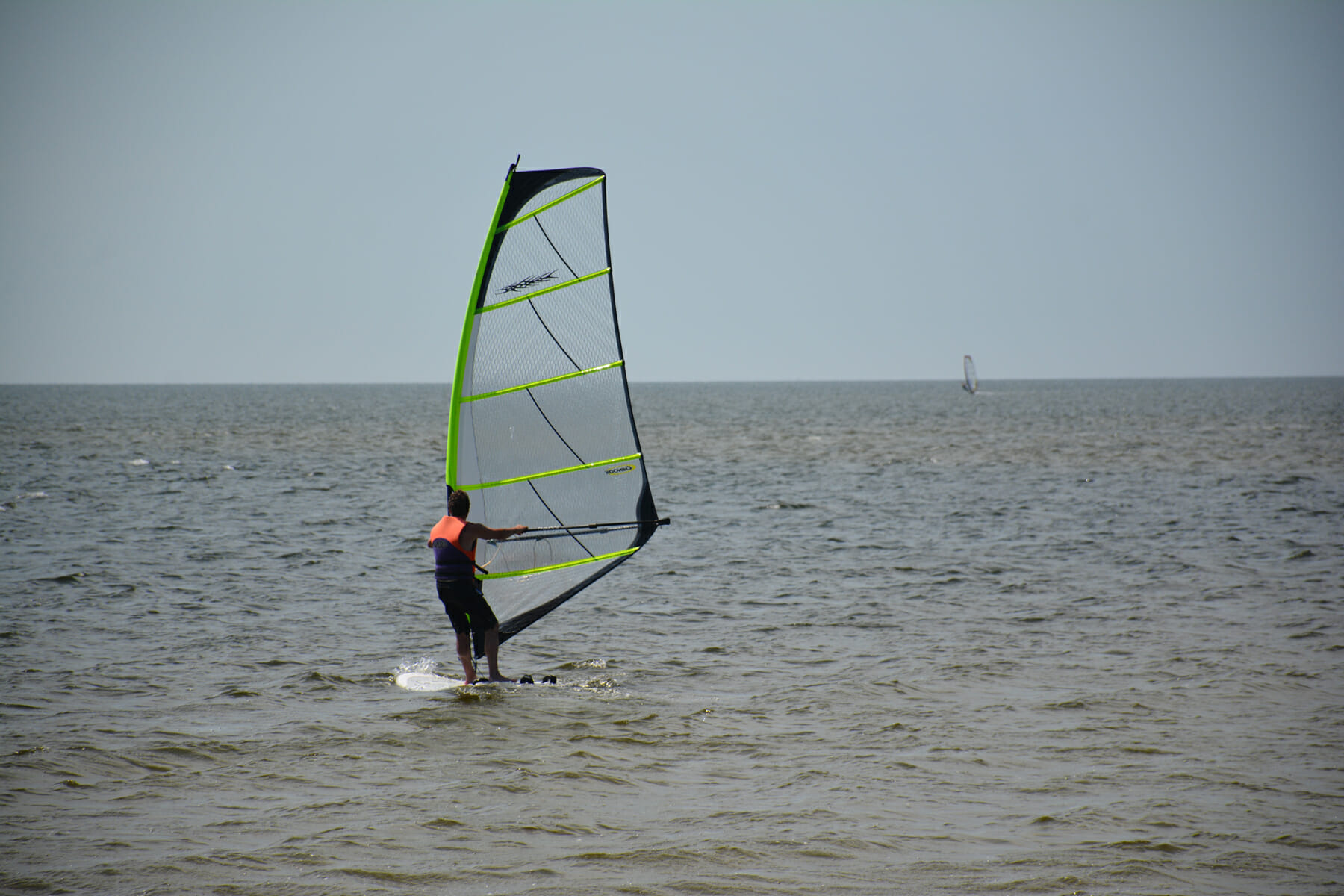 Windsurfing at Canadian Hole, Haulover