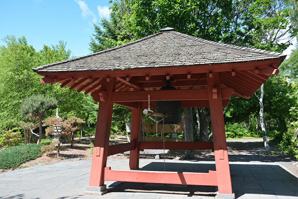 The Japanese bell tower