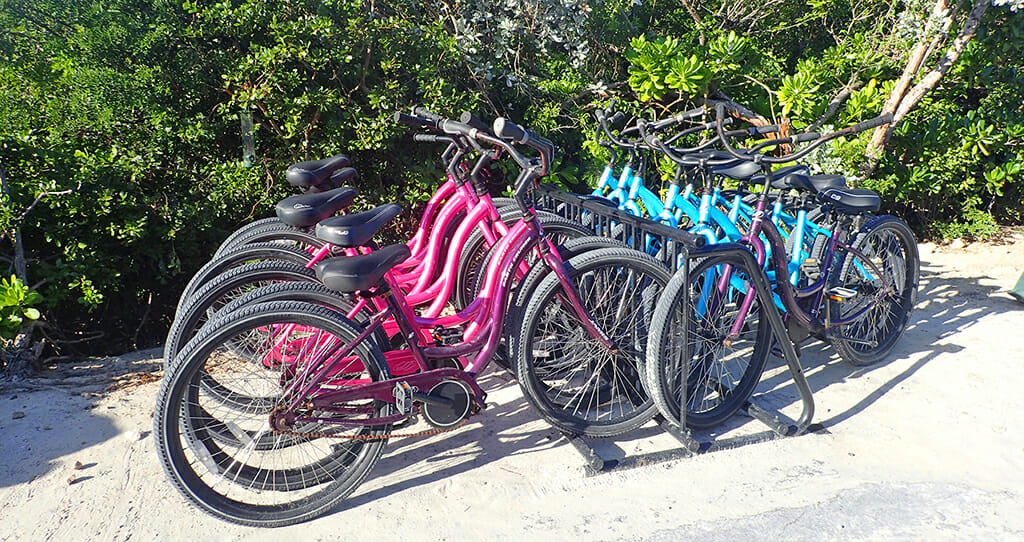 Bikes Half Moon Cay