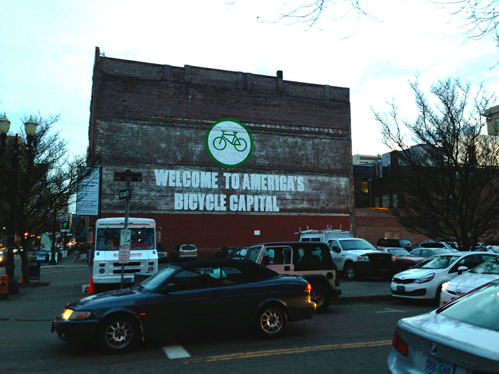 Americas Bicycle Capital mural