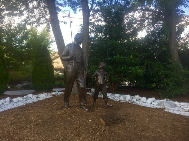 Andy and Opie statue
