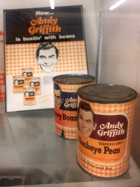 Andy Griffith product endorsements