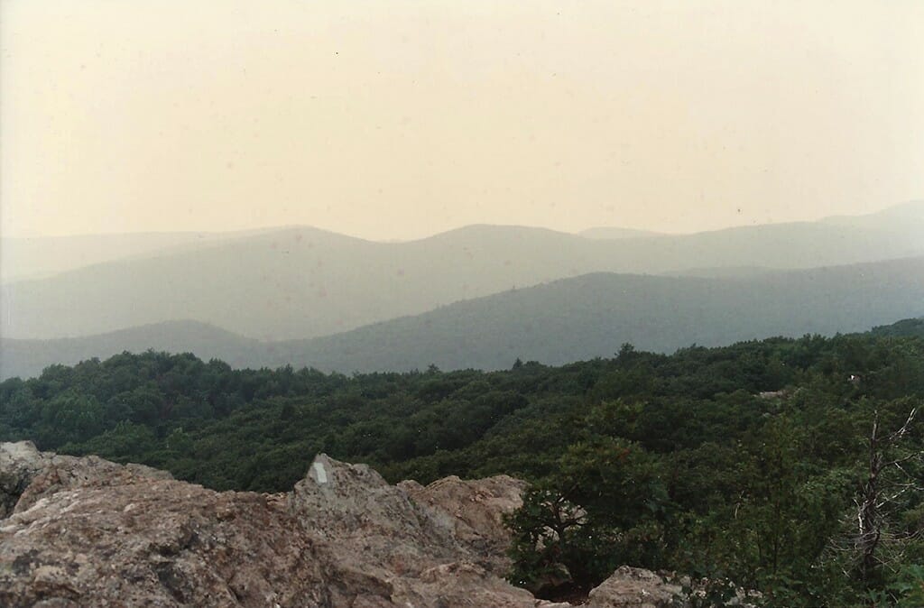 Appalachian Trail on Bearfence Mountain