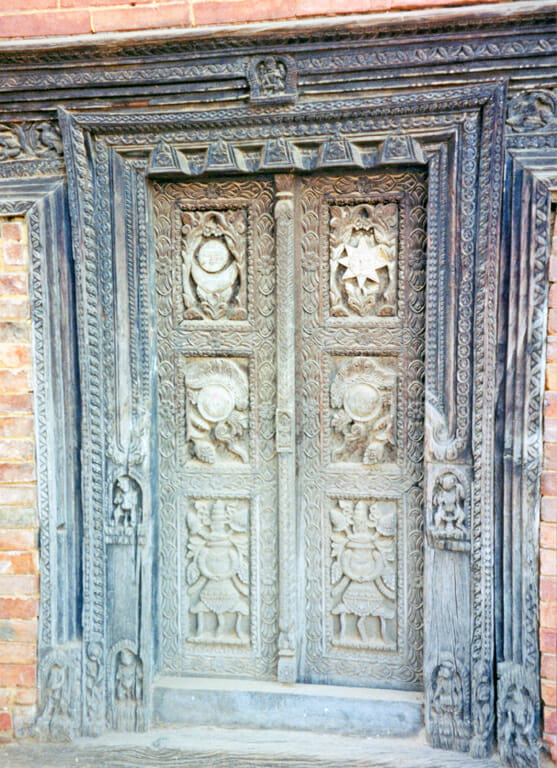 Bhaktapur carved door