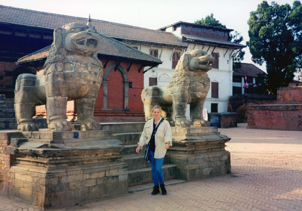 Bhaktapur lions gate
