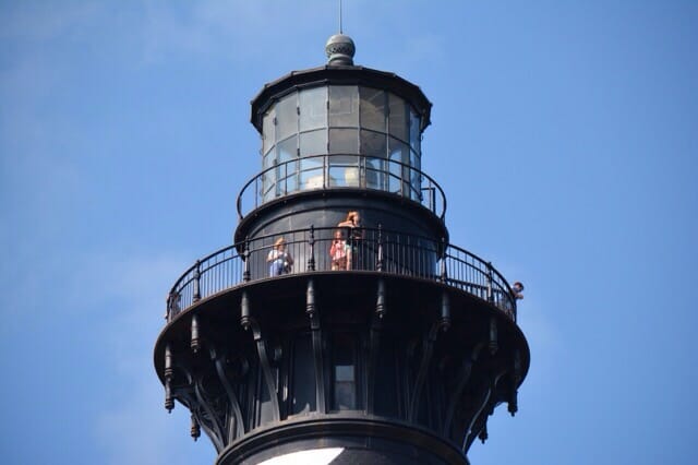 Cape Hatteras Lighthouse walkway