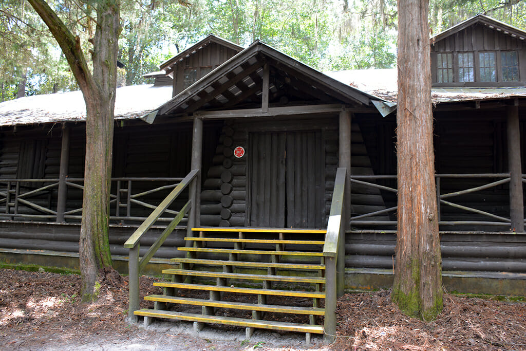 CCC built lodge at OLeno