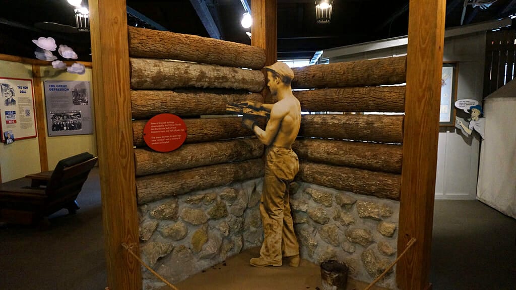 CCC workers learned trade skills