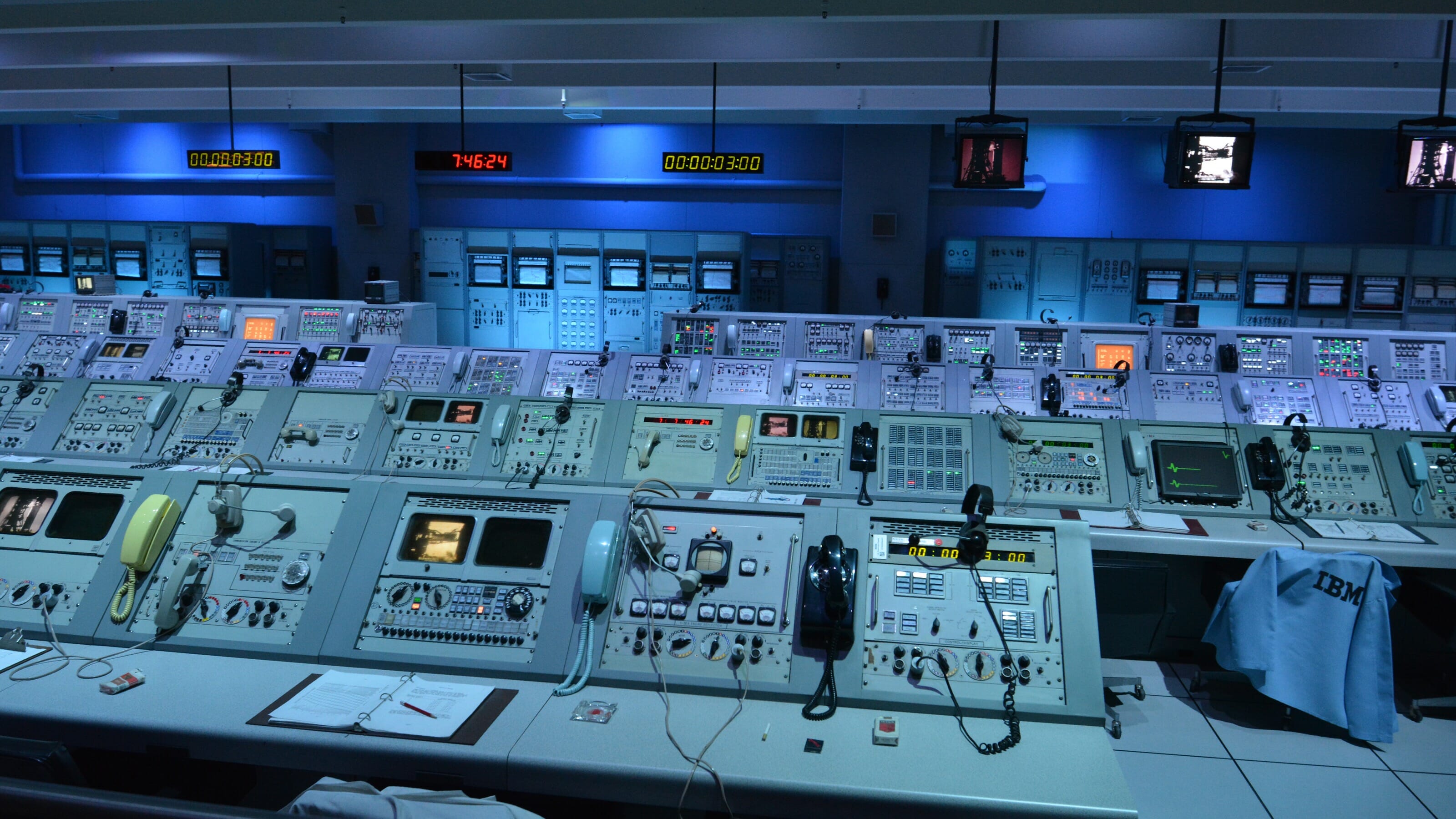 Firing room at Apollo Saturn V Center