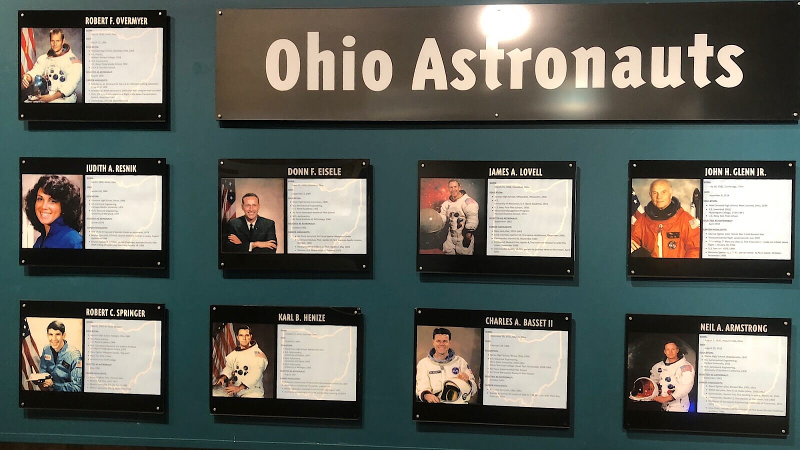 Ohio astronauts