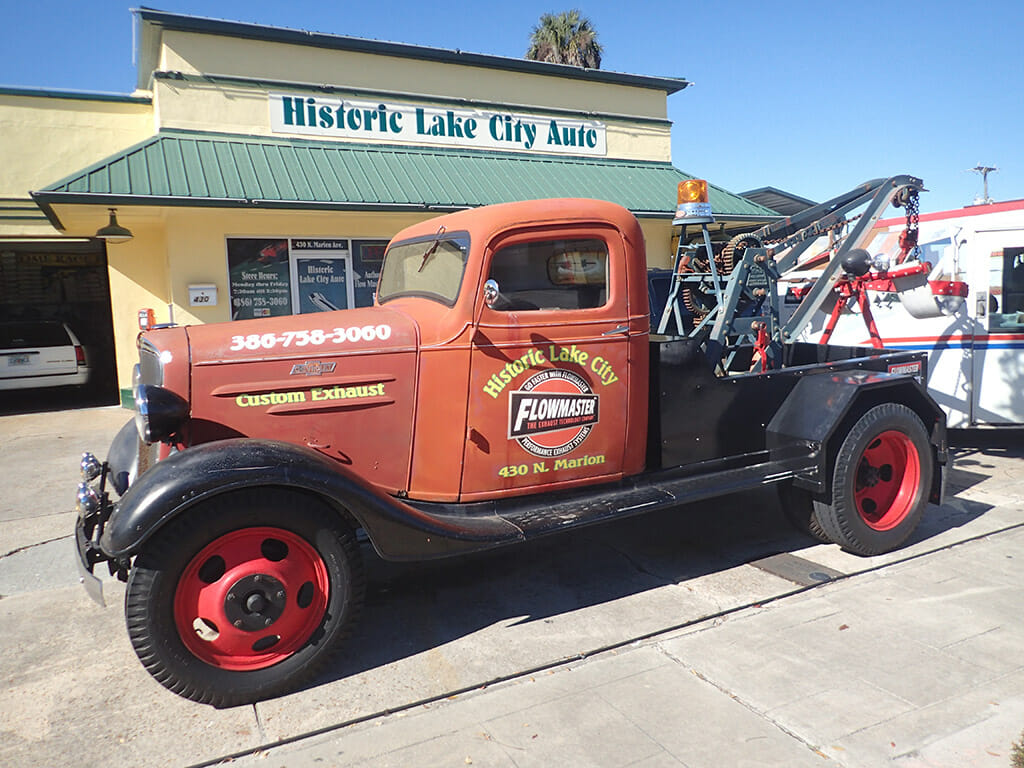 Historic Lake City Auto tow truck