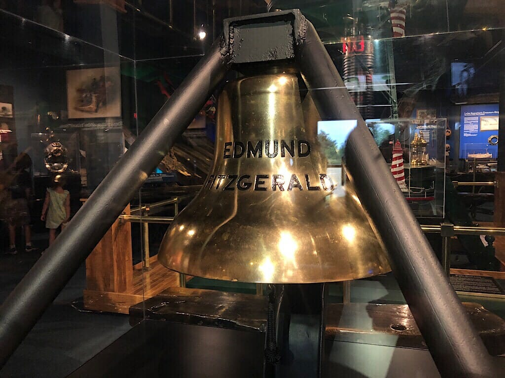 Ship’s bell from the Edmund Fitzgerald 