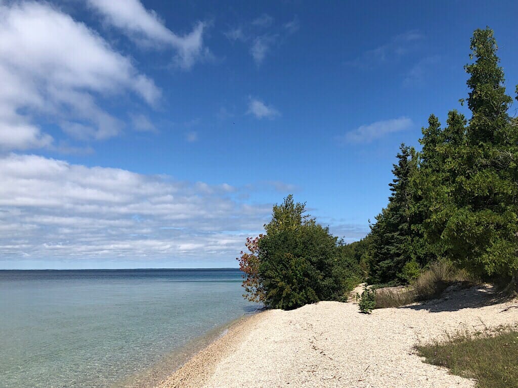 Lake Huron beach