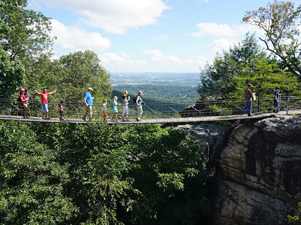 Rock City Swing-A-Long Bridge