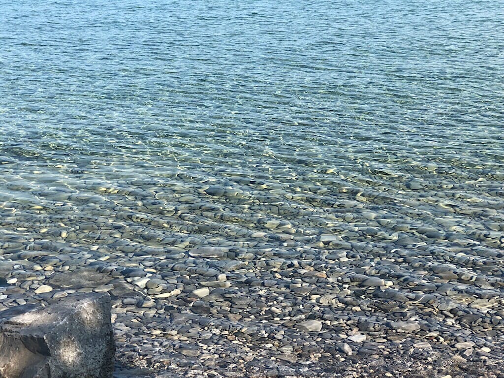 Lake Michigan shoreline 