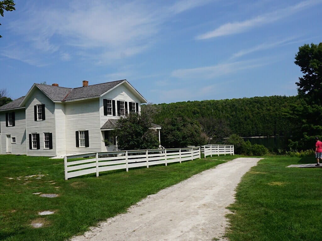 Fayette, Michigan historic site 