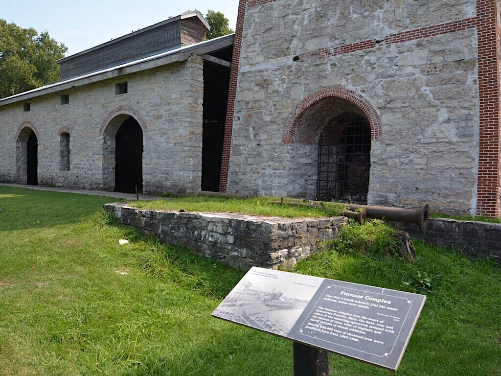 Fayette, Michigan historic site 