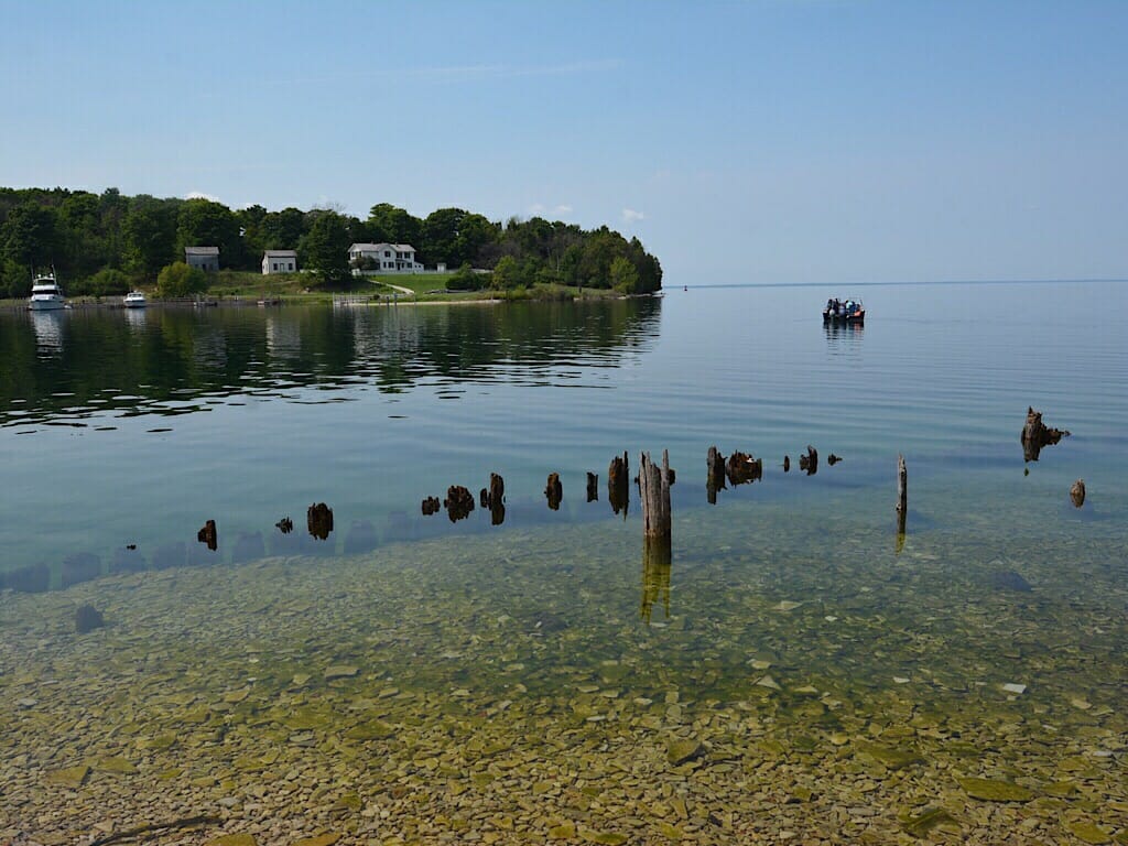 Fayette, Michigan historic site 