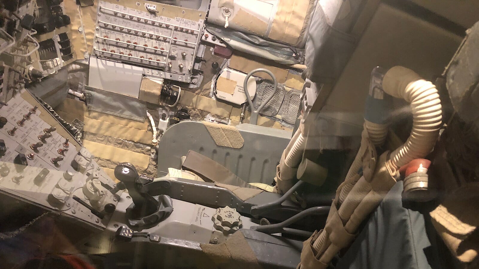 Inside the Gemini 8 capsule