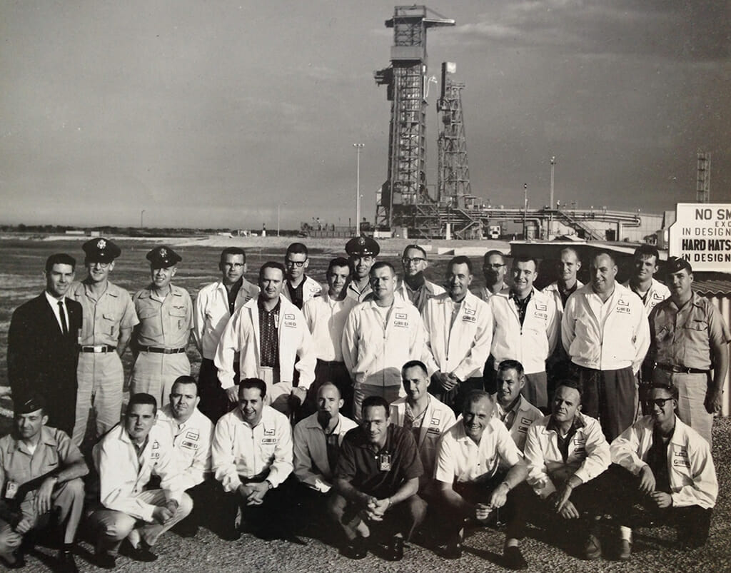Mercury 7 launch team