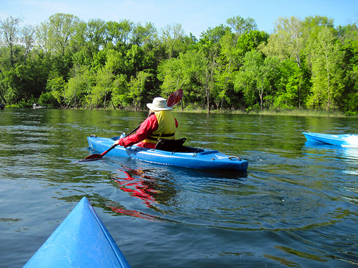 Kayaking White River Branson