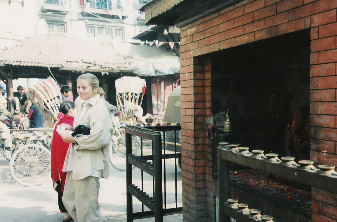 Sally in Kathmandu