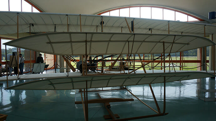 Replicas of the first US aircraft