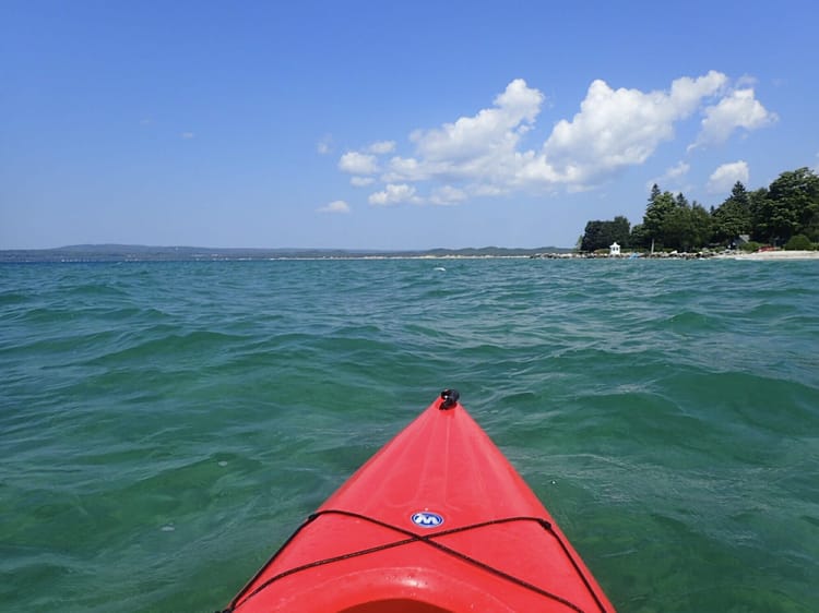 Paddling Petoskey