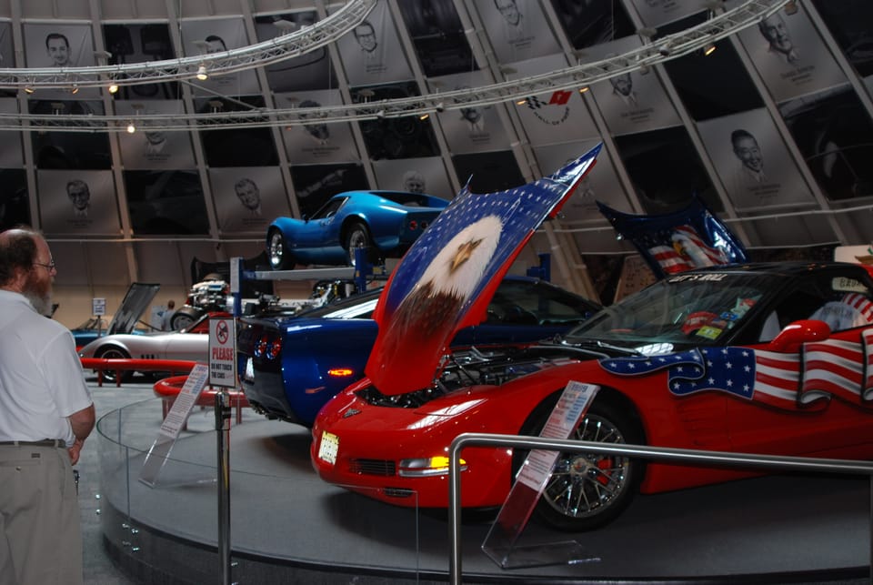 Visiting the National Corvette Museum