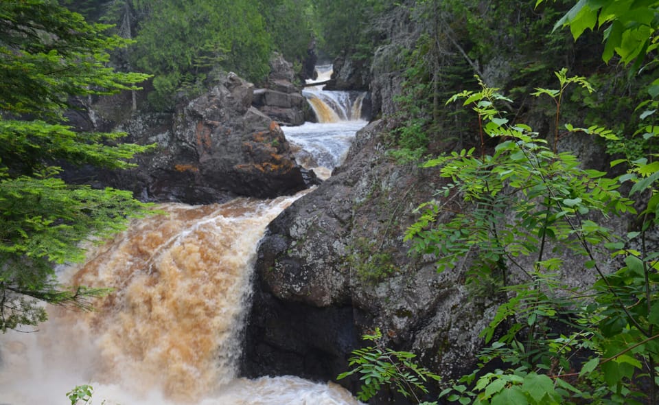 Cascade River waterfalls